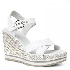 Босоножки женские Nero Giardini P717700D белые 41 EU