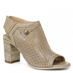 Босоножки женские Nero Giardini P717781D серо-бежевые 38 EU