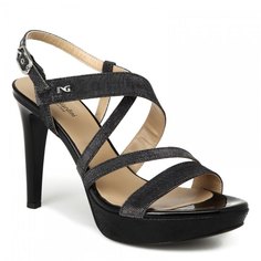 Босоножки женские Nero Giardini P717890DE темно-серые 38 EU