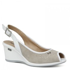 Босоножки женские Nero Giardini P717970D бежево-серые 38 EU