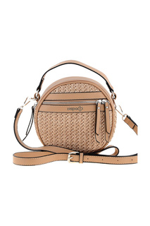 Кросс-боди женская Dispacci 9215 бежевая