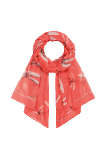 Палантин женский Mellizos S10-18 FF 885 коралловый