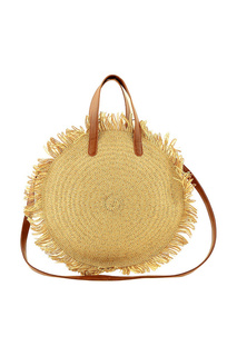 Пляжная сумка женская Dispacci 11608-2 бежевая