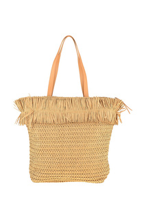 Пляжная сумка женская Dispacci 11608-3 бежевая