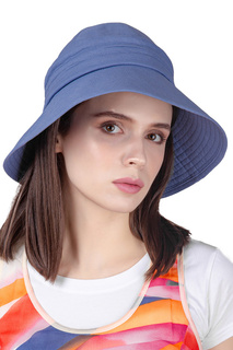 Шляпа женская Dispacci 2009 синяя 56-58