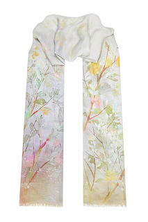 Палантин женский Dispacci S20227 молочно-салатовый