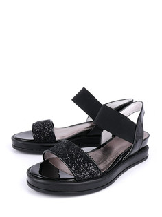 Босоножки для девочек BETSY, цв. черный р.35