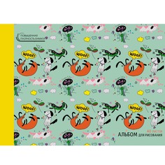 Альбом для рисования Unnika Land Dogs life (40л, 120г/м, склейка) АМ402103