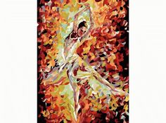 Картина по номерам ТМ Цветной "Балерина", 30x40