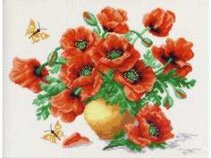 Набор для вышивания Матренин Посад "Маки"