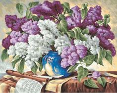 Картина по номерам Schipper "Букет сирени", 40x50