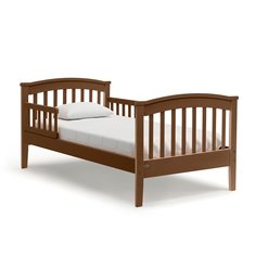 Подростковая кровать Nuovita Perla lungo Noce scuro/Темный орех