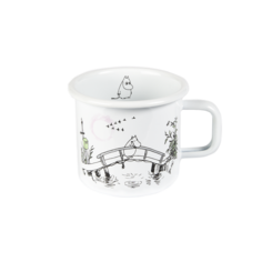 Кружка эмалированная Moomin Скучаю по тебе, 370 мл 1716-037-01