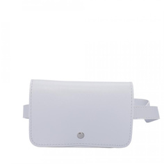 Поясная сумка женская OrsOro PS-0035 светло-серая