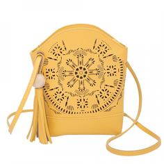 Сумка женская OrsOro CS-0029 желтая