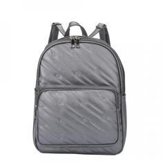 Рюкзак женский OrsOro DS-0108 серебристый