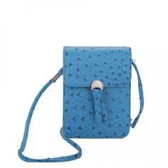 Сумка женская OrsOro CS-0036 темно-голубая