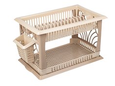 Сушилка для посуды Альтернатива, Мечта хозяйки №1, светло-бежевый Elfplast
