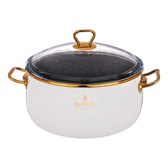 Кастрюля AGNESS 4,1л серия ТЮДОР Avsar