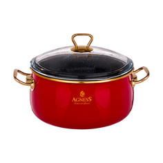 Кастрюля AGNESS 4,1л серия ТЮДОР Avsar
