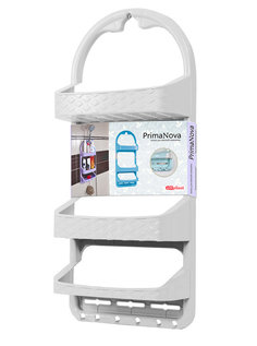 Полка для ванной комнаты ElfPlast PrimaNova, белый