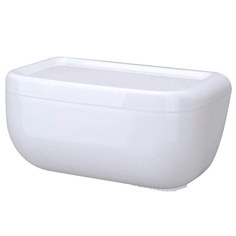 BH-TOILP-01 Полка-держатель для туалетной бумаги, белый, 23,5х12х13,5 см Blonder Home