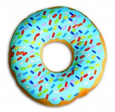 Круглая подушка-антистресс Штучки, к которым тянутся ручки Пасхальный пончик 3