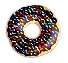 Круглая подушка-антистресс Штучки, к которым тянутся ручки Пасхальный пончик 5