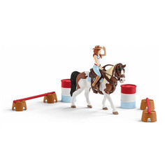 Набор Schleich Наездница-ковбой с набором для верховой езды