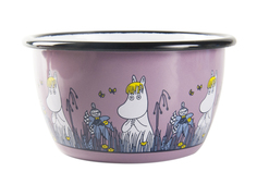 Пиала эмалированная Moomin Friends 300 мл, розовая 1713-030-13
