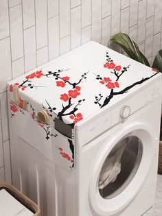 Органайзер "Цвет сакуры" на стиральную машину, 45x120 см Ambesonne