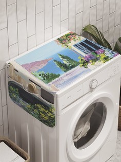 Органайзер "Добрый двор" на стиральную машину, 45x120 см Ambesonne