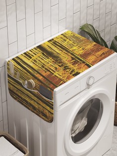 Органайзер "Желтеющие леса" на стиральную машину, 45x120 см Ambesonne