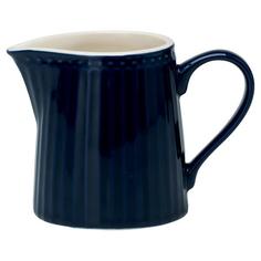 Молочник Greengate Alice dark blue 250 мл STWCREAALI2206