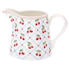 Молочник Greengate Cherie white 250 мл STWCRECHI0104