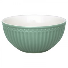 Пиала Greengate Alice dusty green 14 см STWCERAALI4206