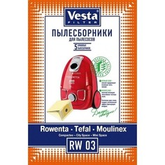 Пылесборник для пылесоса Vesta Filter RW 03 комплект, 5 шт + фильтр Веста