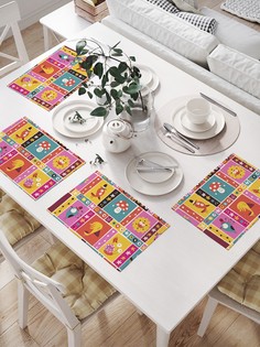 JoyArty Салфетки для сервировки «Птичий мир» (32х46 см, 4 шт.)