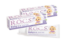 Зубная паста для малышей ROCS BABY АРОМАТ ЛИПЫ, 45 гр (в наборе 2 штуки) R.O.C.S.