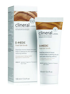 Гель-скраб для ступней Ahava Clineral D-medic 100 мл