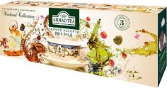 Чай Ahmad Tea Weekend Collection листовой чай в пирамидках 3*20*1.8 г