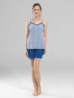 Пижама комплект женский BlackSpade BlackSpade BS5744 синий S