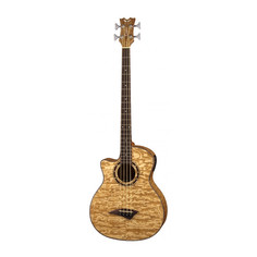 Электроакустическая бас-гитара Dean EQABA GN L Exotica Quilt Ash A/E