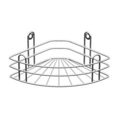 Юнитрейд Полка угловая 1-ярус.глуб.радиальн.краш.хром зеркальн.вку-3.1.3