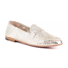Лоферы женские Alexander Hotto S0419 золотистые 38 RU