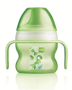 Поильник MAM Starter Cup со сверхмягким носиком, зеленый, 150 мл, 4+ мес.