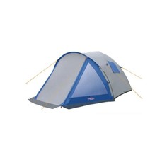 Палатка кемпинговая/треккинговая Campack Tent Peak Explorer пятиместная синяя/серая