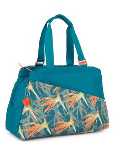 Сумка женская Hedgren HPLT03 Pilates Logica Birds of paradise print разноцветная