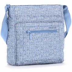 Сумка женская Hedgren HIC370 Inner City Orva Craft Blue Print синяя