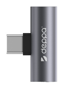 Переходник Deppa Type-C to AUX 2А